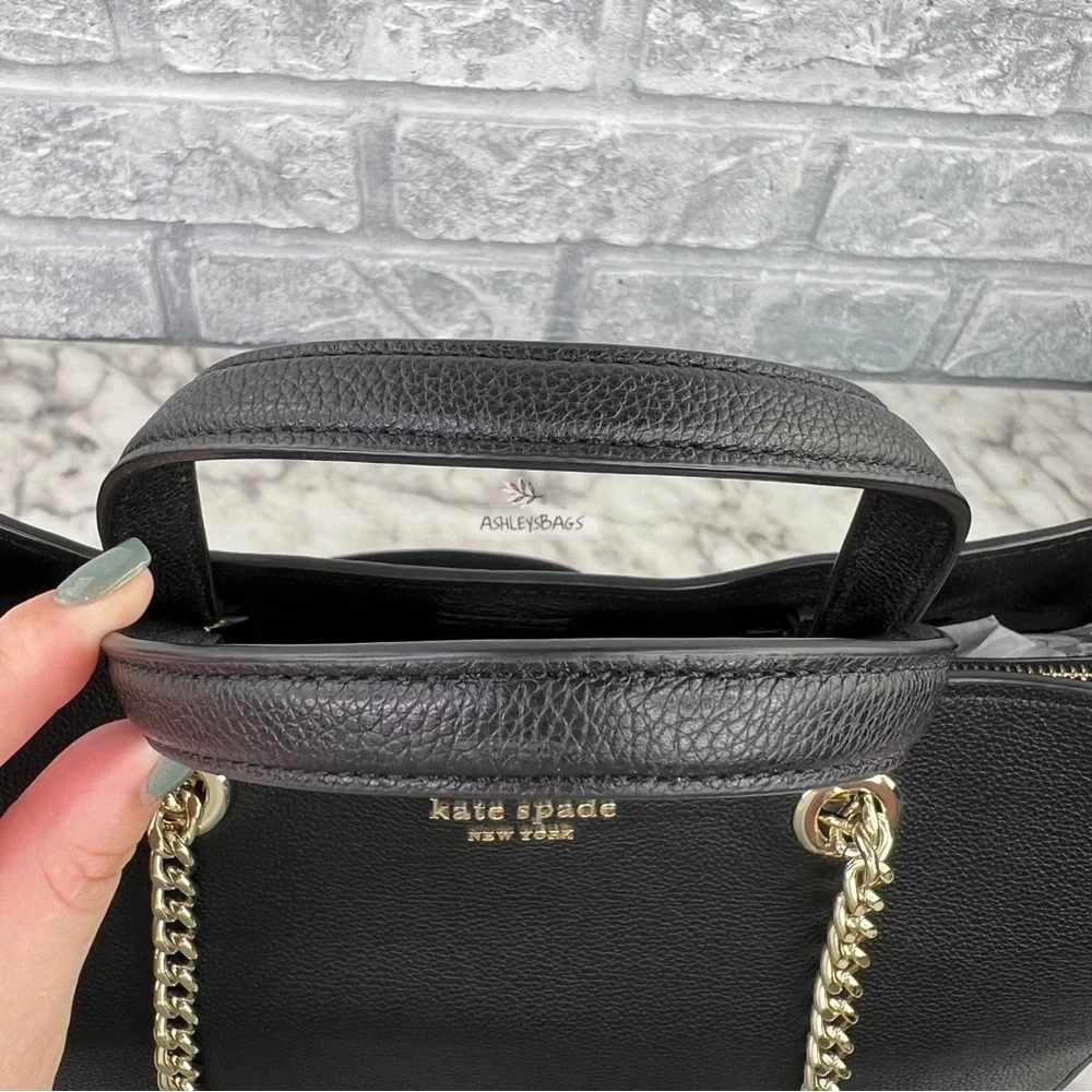 Kate Spade Infinite Large Triple Compartment Tote In Black